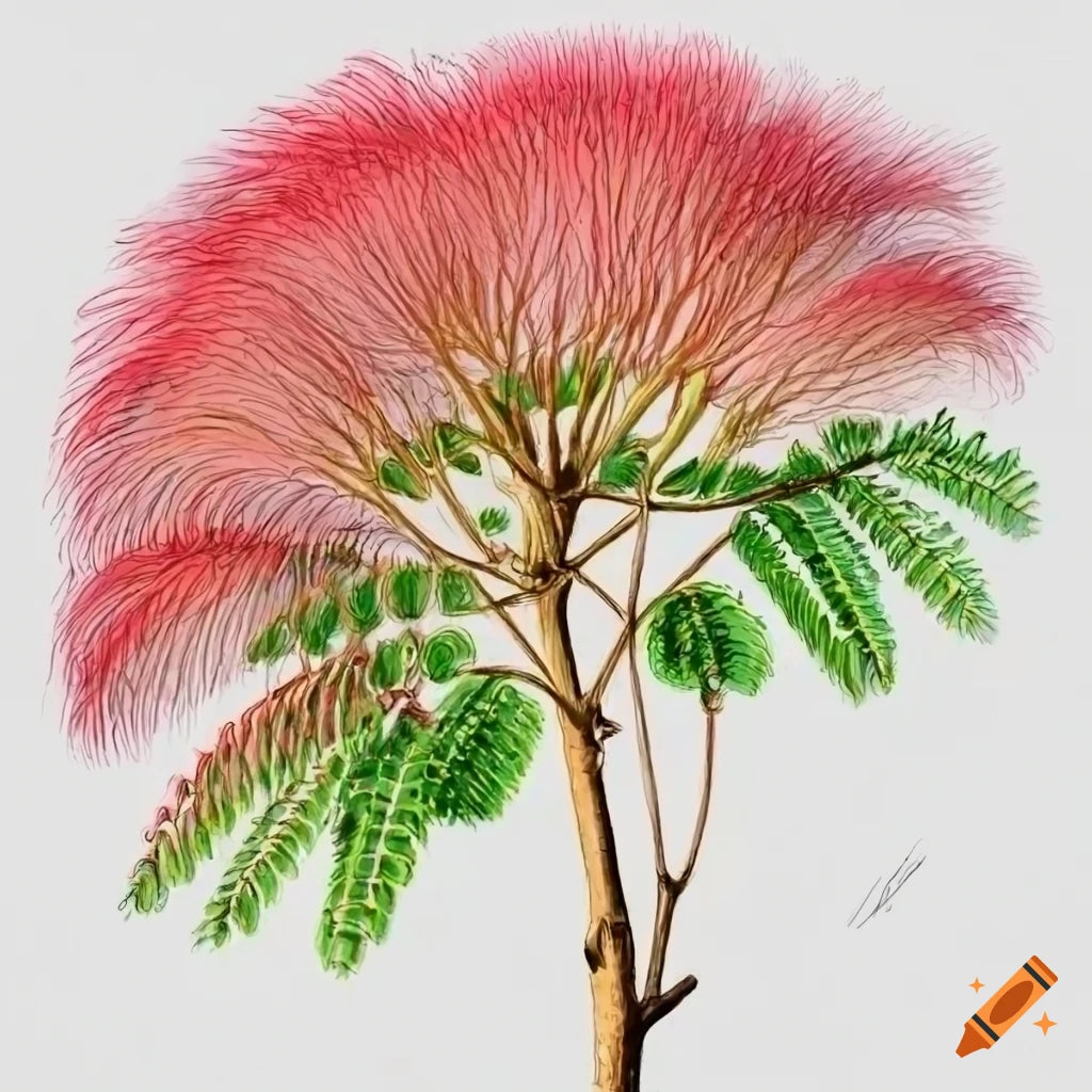 Albizia julibrissin - Kineska Mimoza